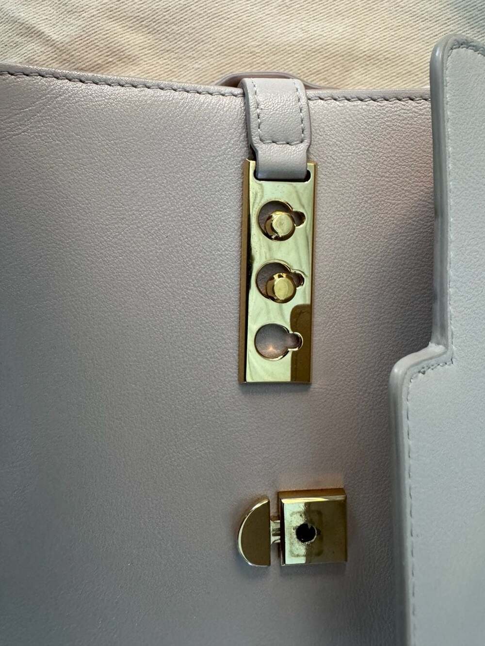 Delvaux Tempête Chain Shoulder Bag – Blush Pink Calfskin | Authentic | Made in F - Picture 10 of 13